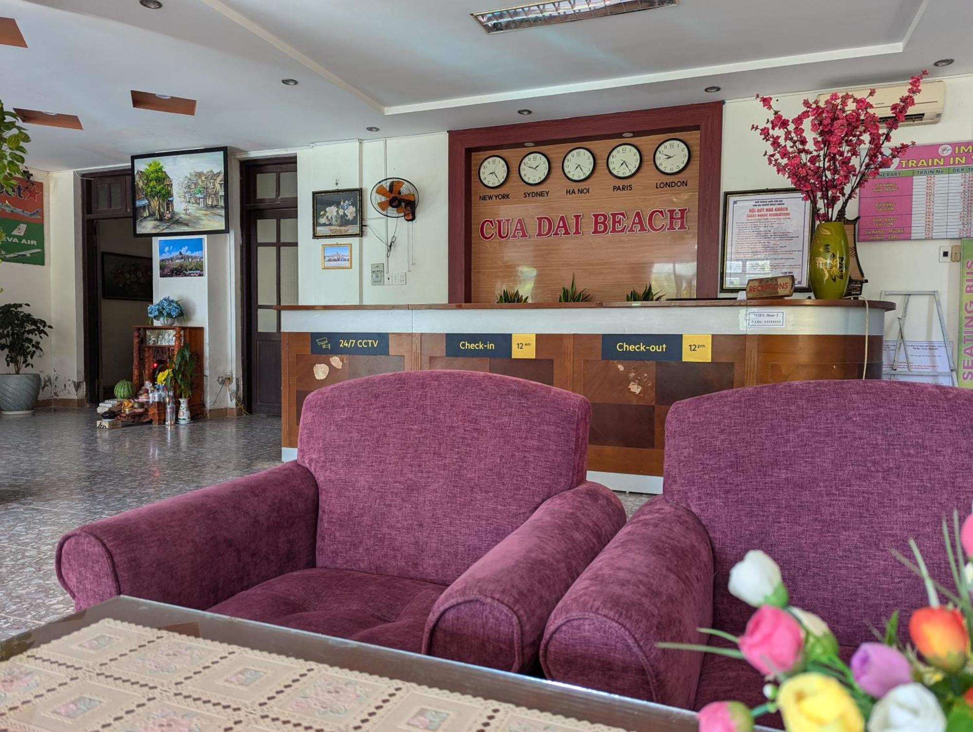 Cua Dai Beach Hotel View Beach & River An Luong Exterior photo